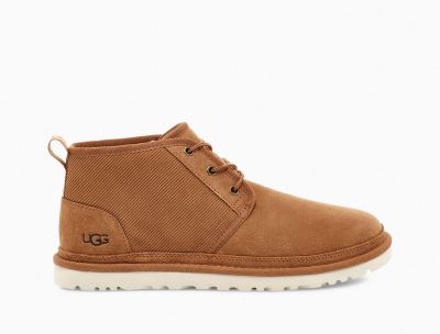 UGG Neumel Corduroy Mens Boots Chestnut/ Brown - AU 978CP